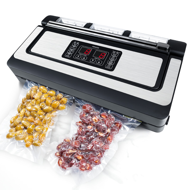 Food Storage Vacuum - Keuken Vacuüm Voedselconserveringsapparaat LCD-scherm Voedselopslag Huishoudelijke