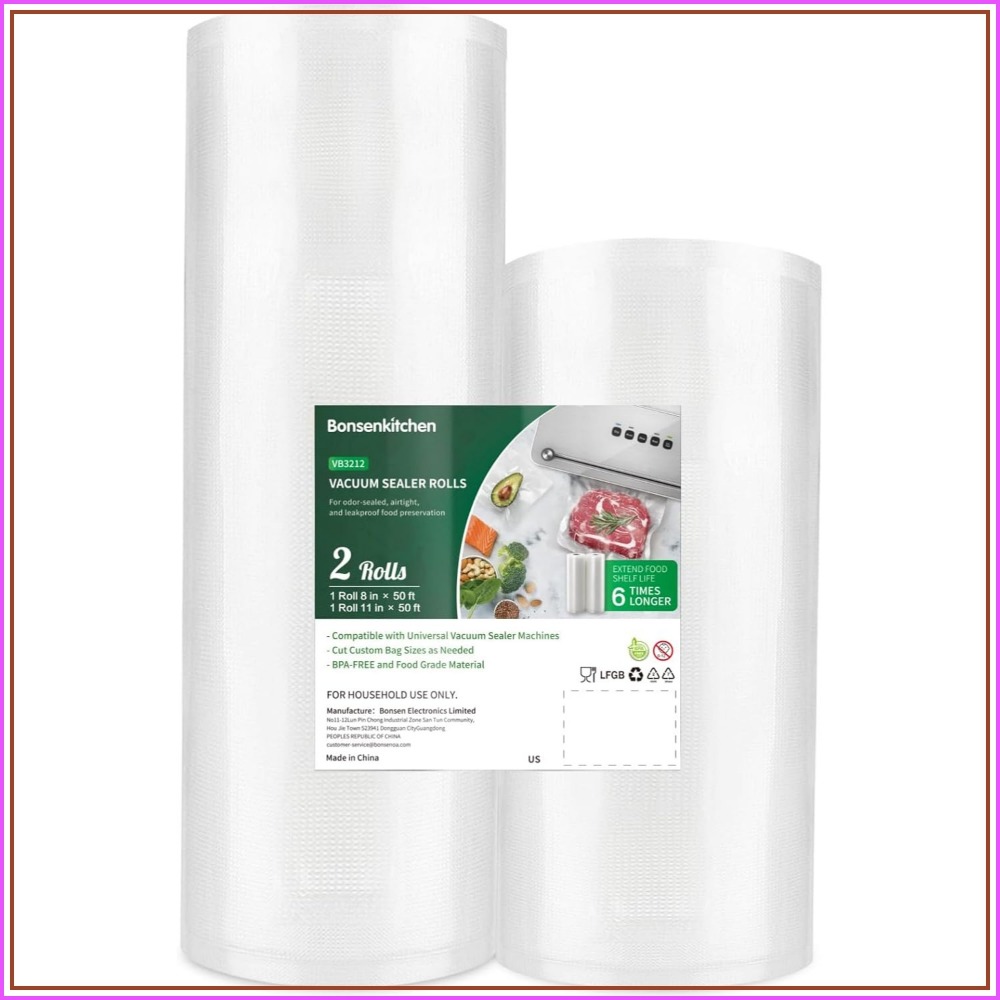 Food Storage Vacuum - Vacumeerfolie rollen, 8
