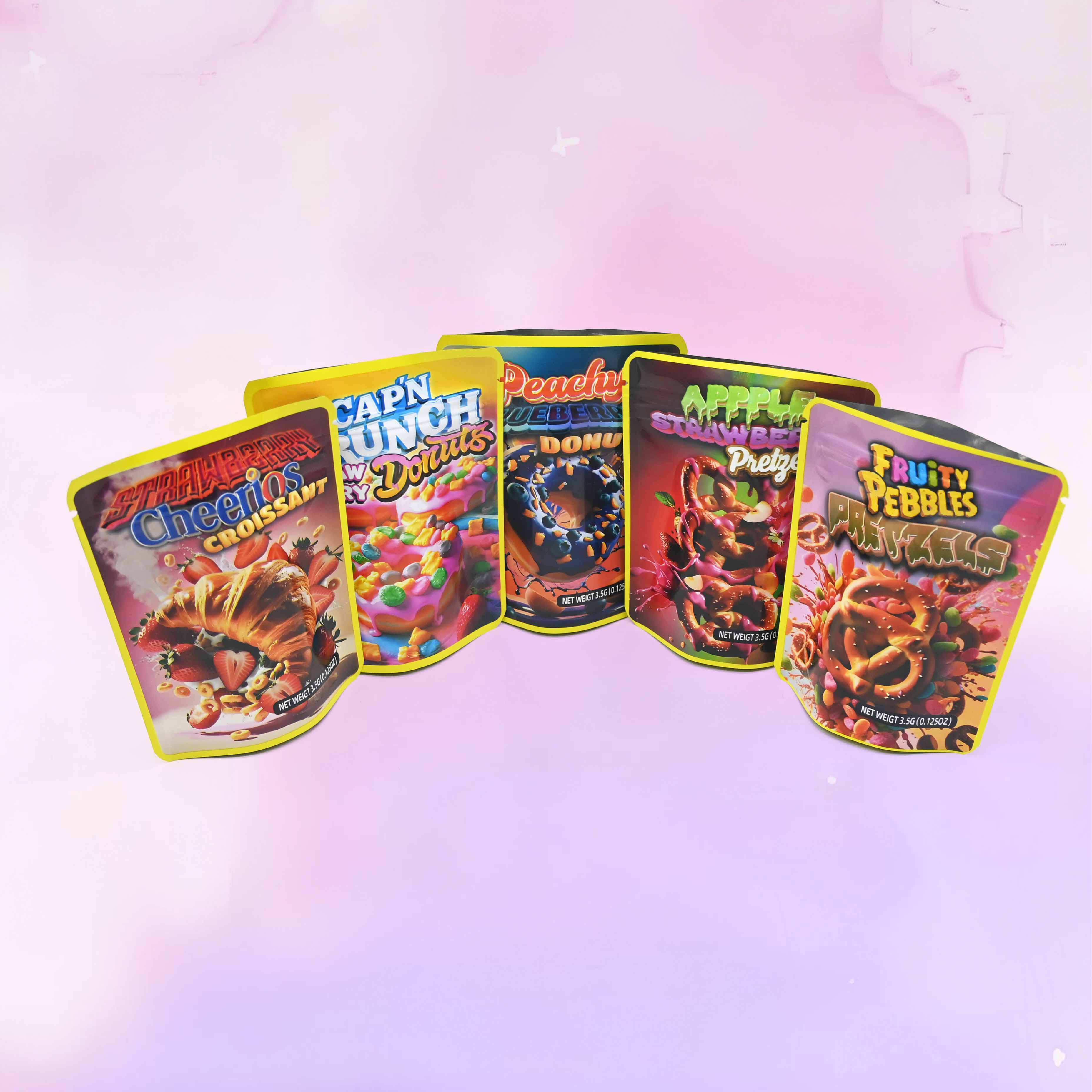 Food Storage Mylar Bags - Gemengde 50 stuks holografische Mylar-zakjes met
