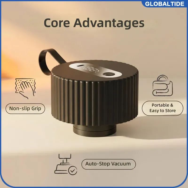 Food Storage Vacuum - Elektrische Mason Jar Vacuümsealmachine Kit 3-in-1