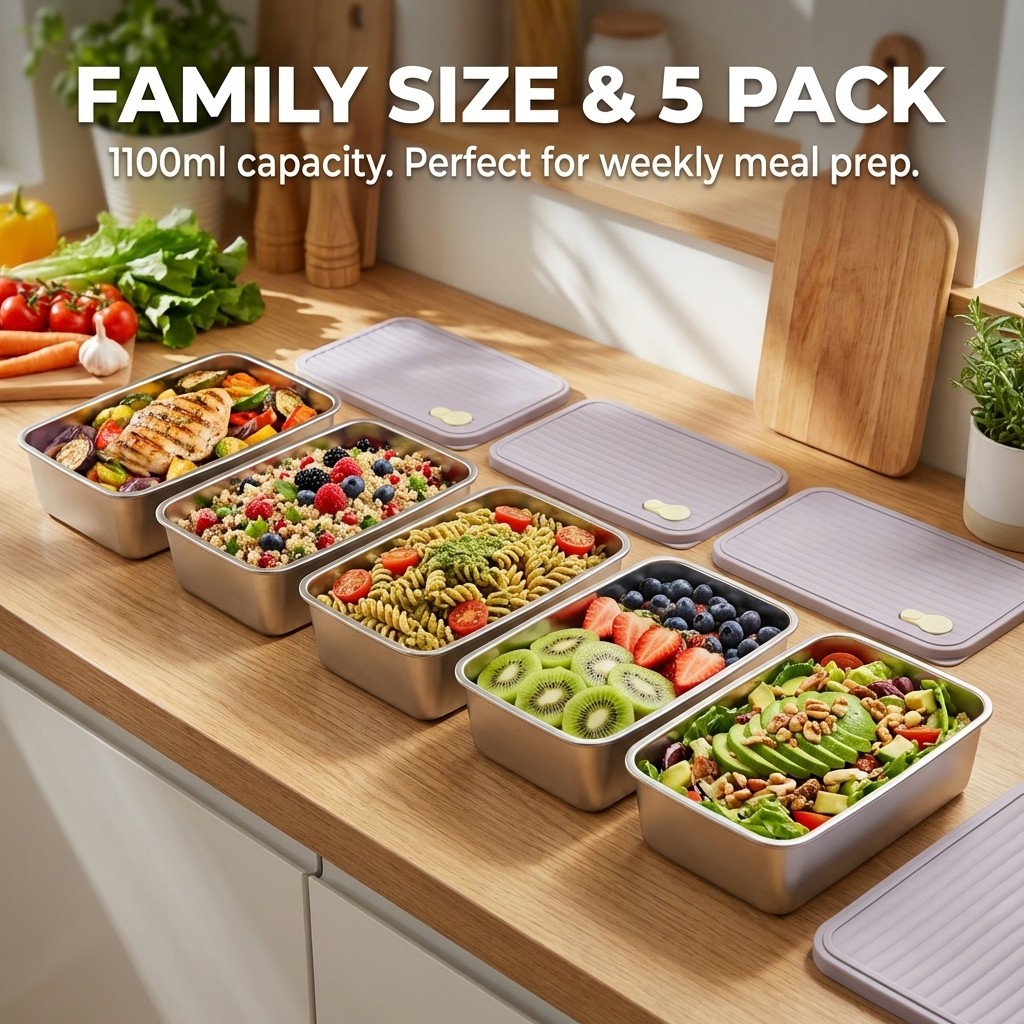 Koelkastopbergdoos Voedselopsl - Food Storage Containers Xl recensie en prijs