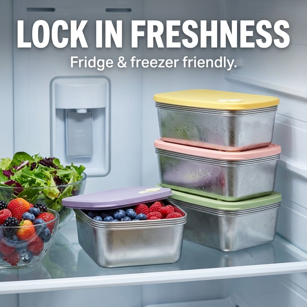 Koelkastopbergdoos Voedselopsl - Food Storage Containers Xl recensie en prijs