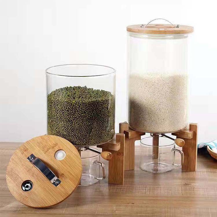 Grote hoge borosilicaat handge - Food Storage Glass Containers Large recensie en prijs