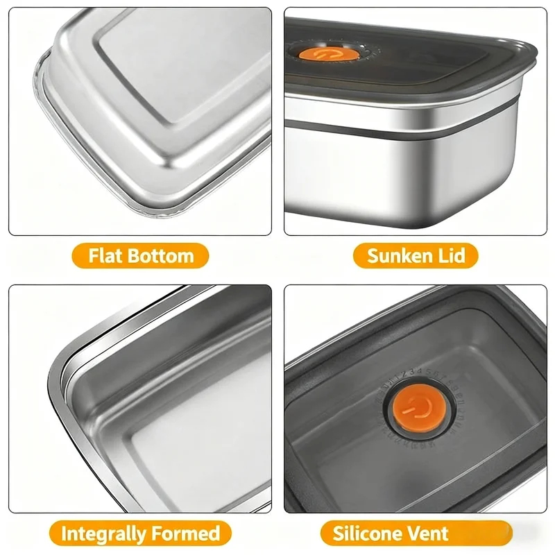 Grote capaciteit roestvrijstal - Food Storage Underground recensie en prijs