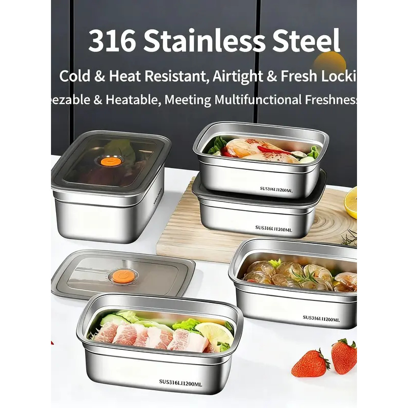 Grote capaciteit roestvrijstal - Food Storage Underground recensie en prijs