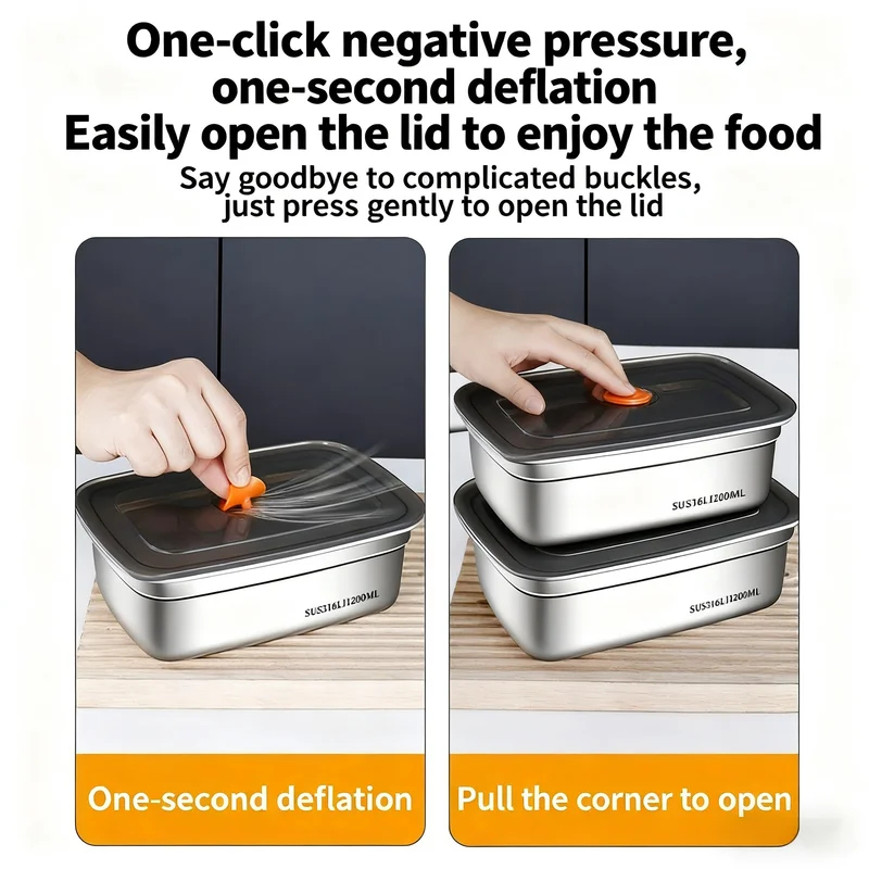 Grote capaciteit roestvrijstal - Food Storage Underground recensie en prijs