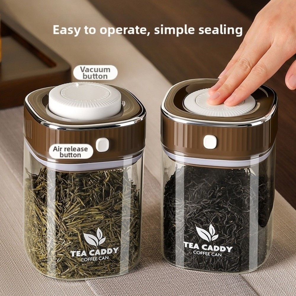 Glazen koffiebonencontainer Vo - Food Storage Glass Containers Large recensie en prijs