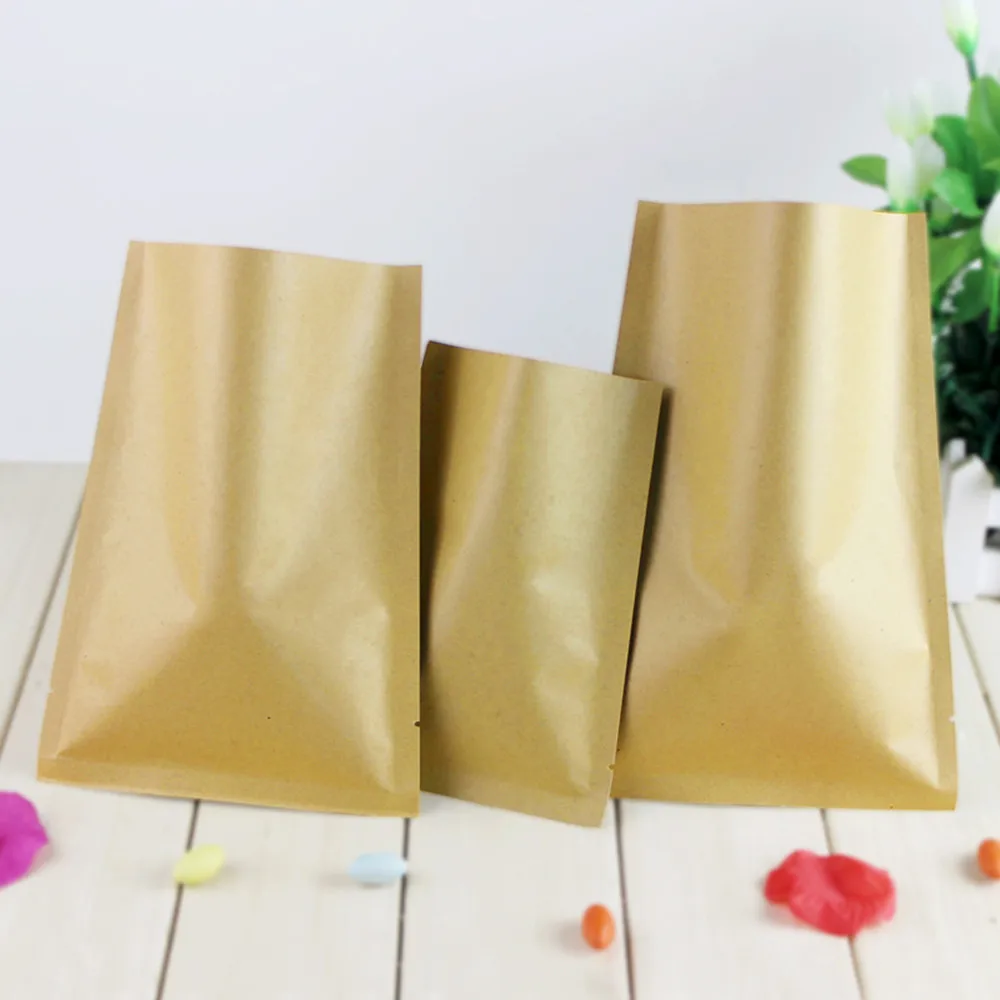 8*12 cm Open Top Bruin Kraftpa - Food Storage Mylar Bags recensie en prijs