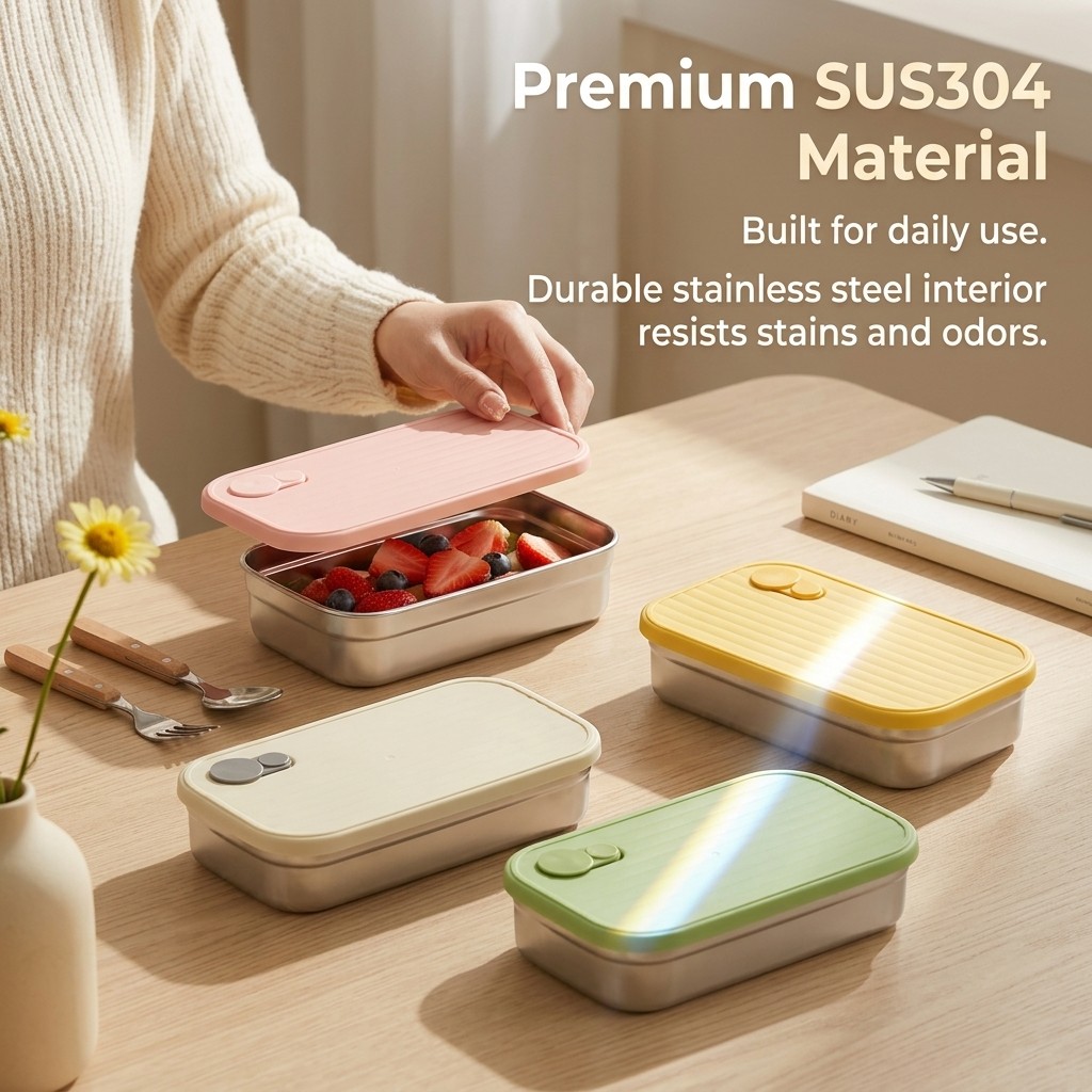 RVS Bento Box Metalen Lunchbox - Food Storage Underground recensie en prijs