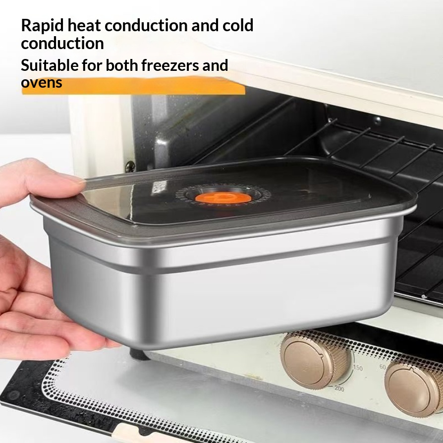 Ruime capaciteit roestvrijstal - Food Storage Containers Xl recensie en prijs