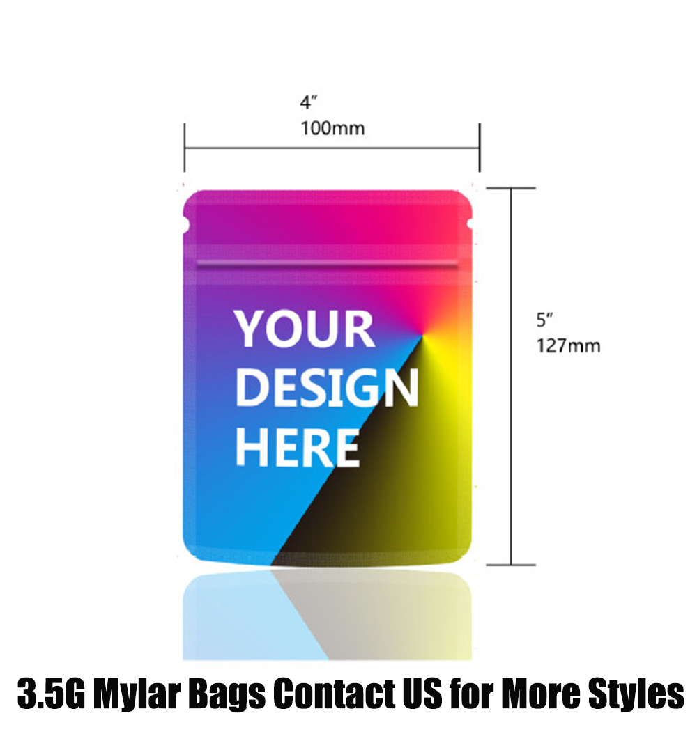 Op maat gemaakte 1G 3.5G 7G 14 - Food Storage Mylar Bags recensie en prijs