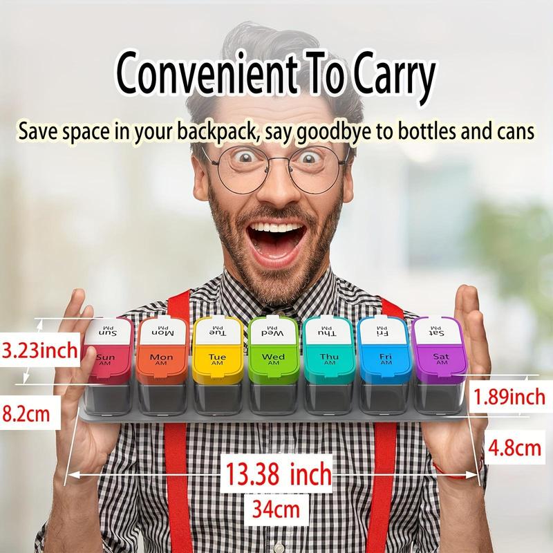 1 STKS Grote 7 Dagen Pil Organ - Food Storage Containers Xl recensie en prijs