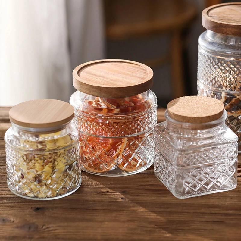Glazen verzegelde pot met grot - Food Storage Glass Containers Large recensie en prijs