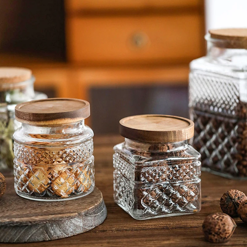 Glazen verzegelde pot met grot - Food Storage Glass Containers Large recensie en prijs