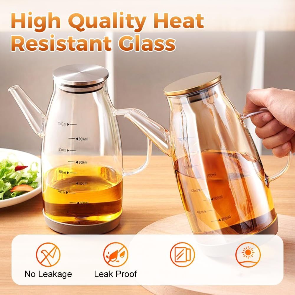 Duurzame Food-grade Olie Dispe - Food Storage Glass Containers Large recensie en prijs