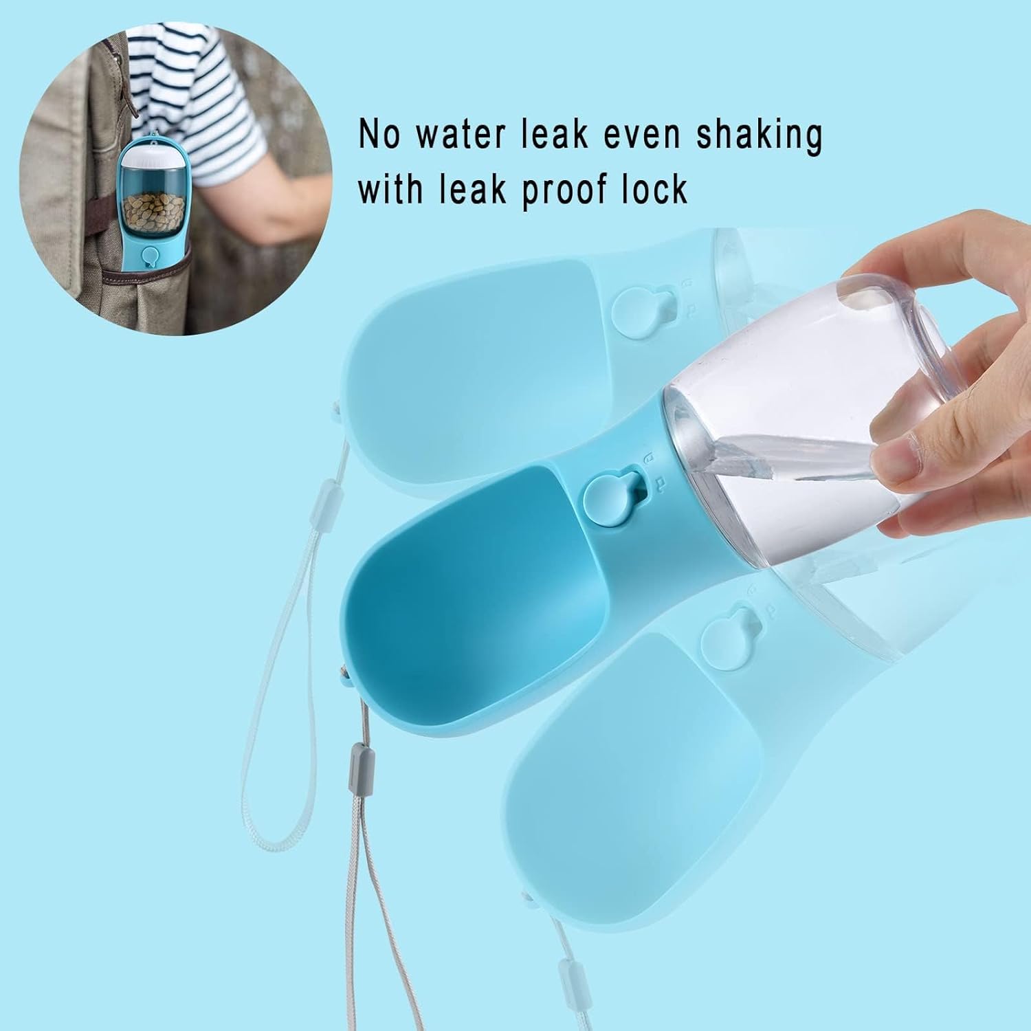 Hondenwaterfles met voerbak, r - Food Storage Necessities recensie en prijs