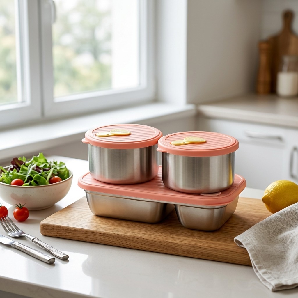 Microgolfbestendige 304 roestv - Food Storage Underground recensie en prijs