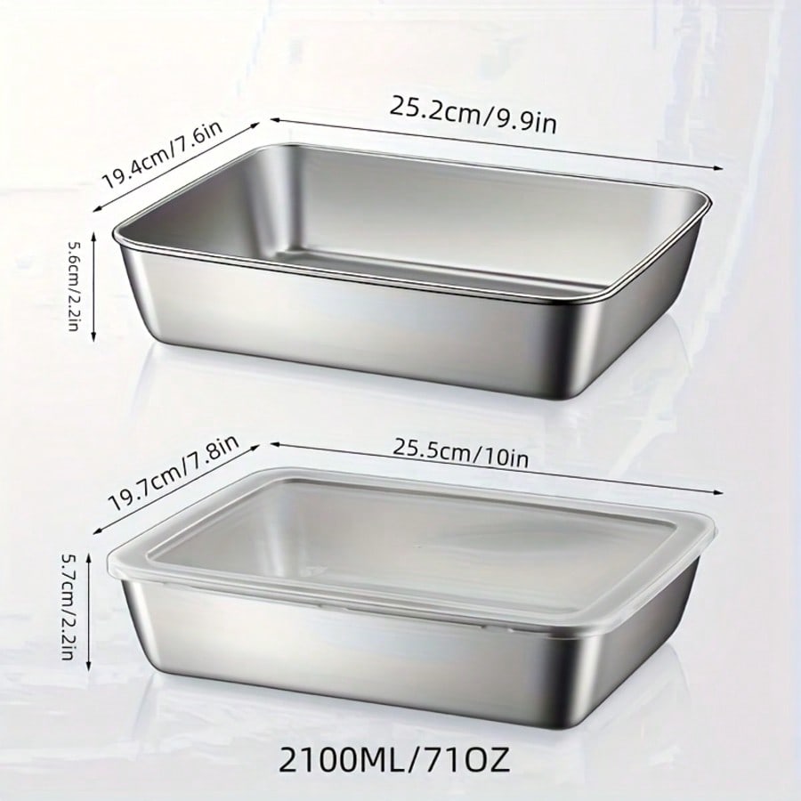 5-delige set roestvrijstalen v - Food Storage Containers Xl recensie en prijs
