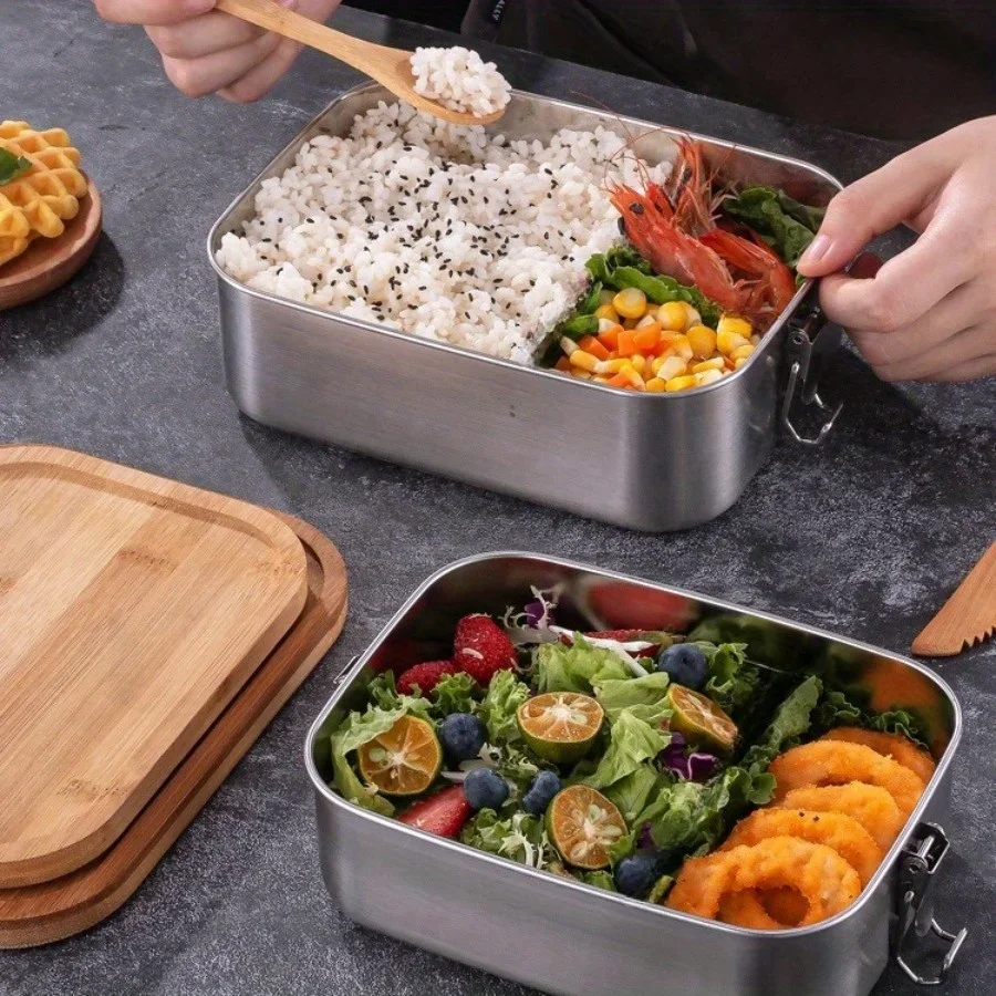 Nieuwe 304 roestvrijstalen lun - Food Storage Underground recensie en prijs