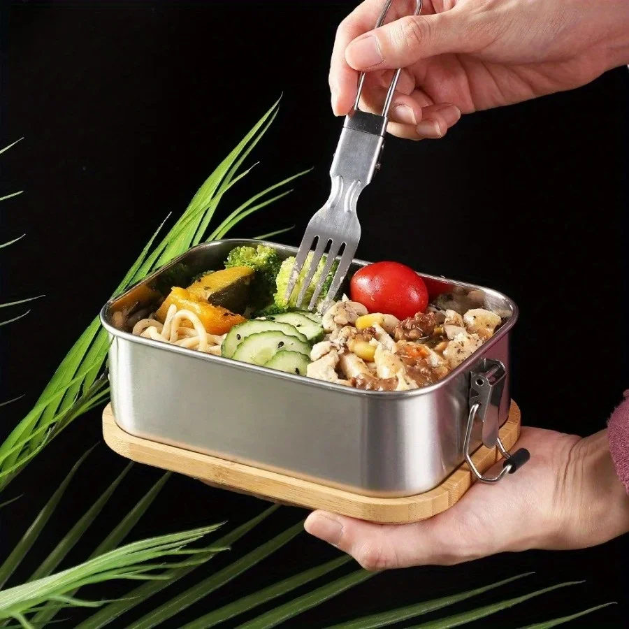 Nieuwe 304 roestvrijstalen lun - Food Storage Underground recensie en prijs