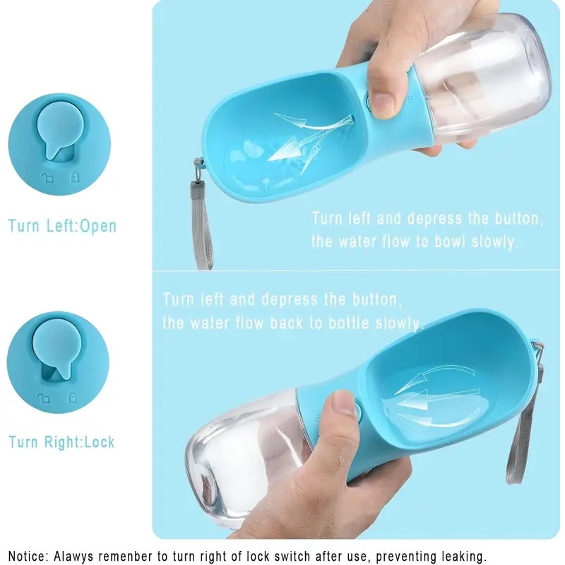 Hondenwaterfles met voedselcon - Food Storage Necessities recensie en prijs