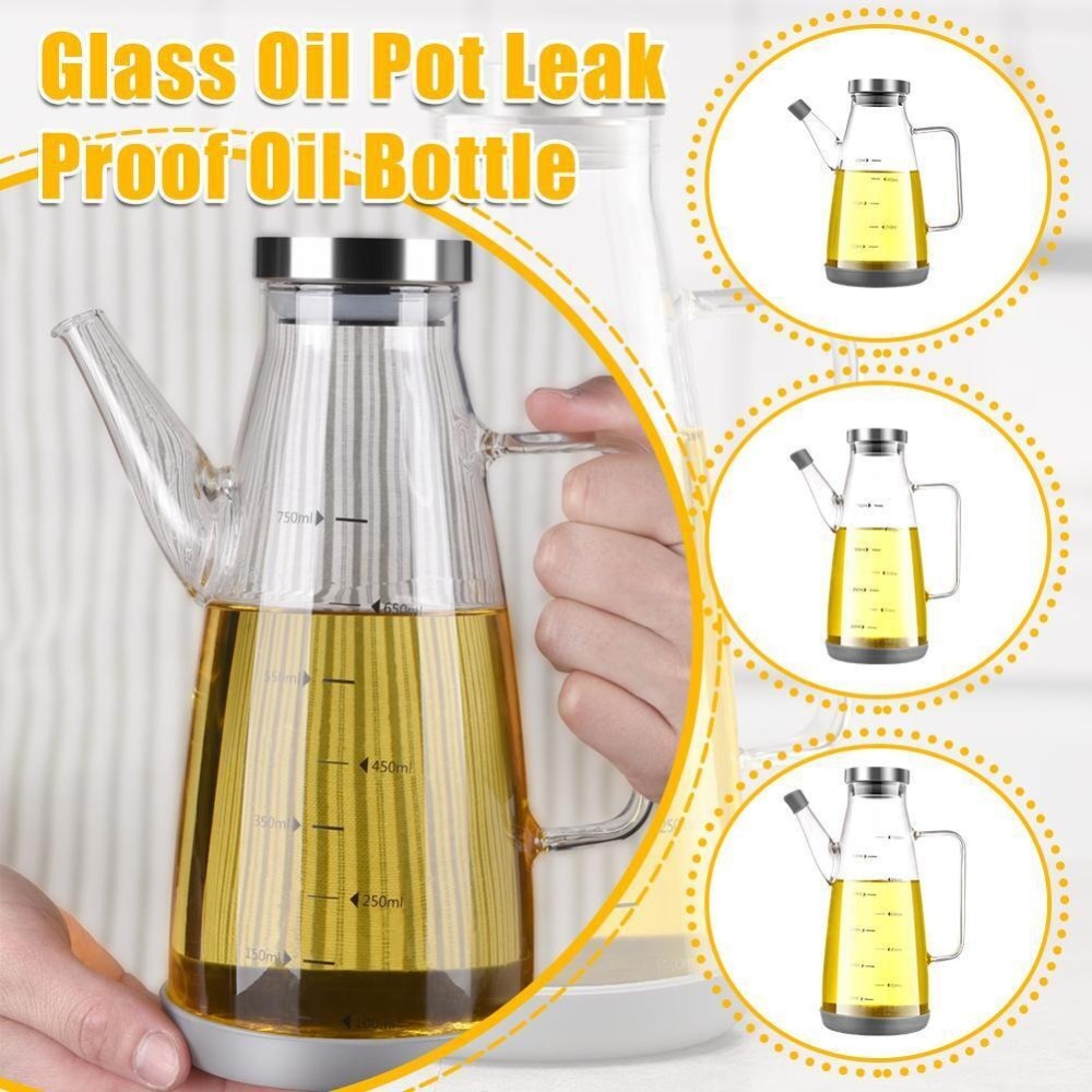 Nieuwe Food-grade Olie Dispens - Food Storage Glass Containers Large recensie en prijs