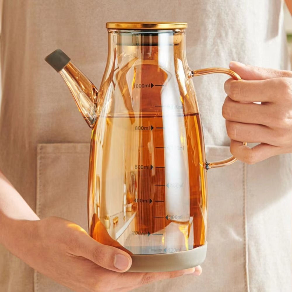 Nieuwe Food-grade Olie Dispens - Food Storage Glass Containers Large recensie en prijs