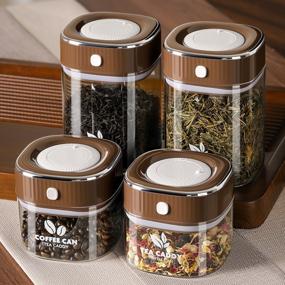 Glazen koffiebonencontainer Da - Food Storage Glass Containers Large recensie en prijs