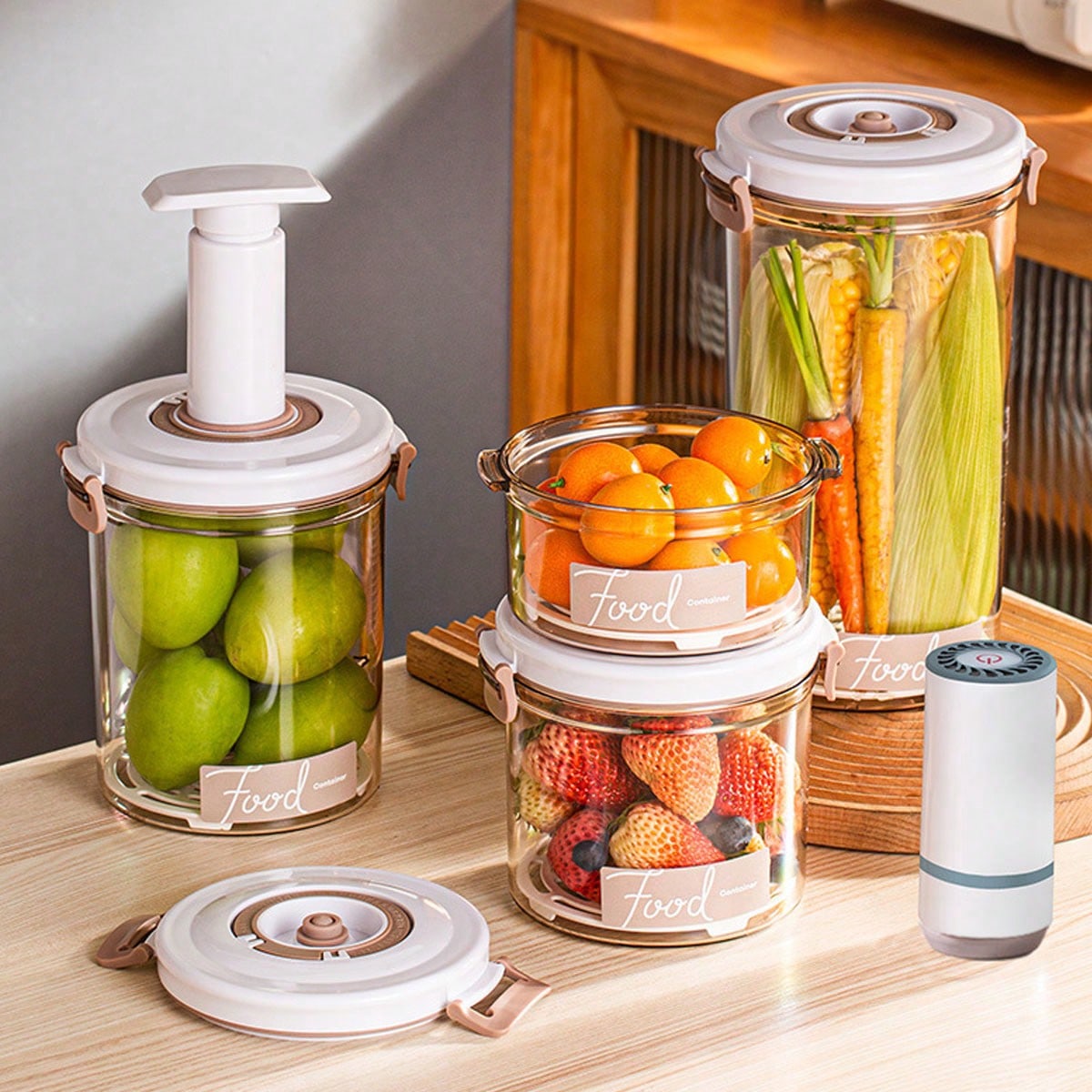 1 keukencontainer voor vacuümv - Food Storage Vacuum recensie en prijs
