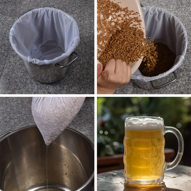Herbruikbare filterzakjes, ges - Produce Bag Reusable Mesh recensie en prijs