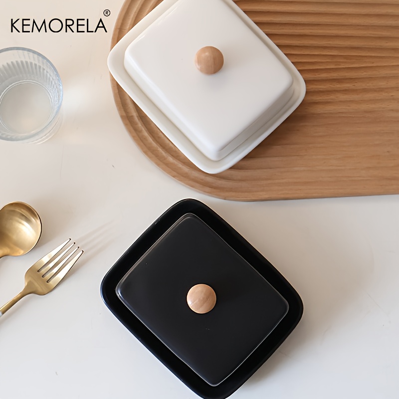 Keramische boterhouder met dek - Food Storage In Restaurant recensie en prijs