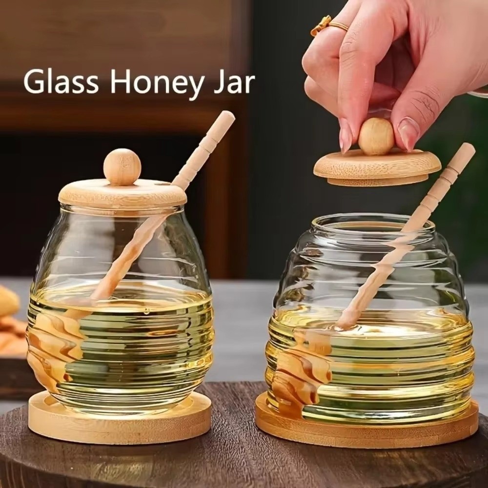 Transparante glazen honingraat - Food Storage Glass Containers Large recensie en prijs