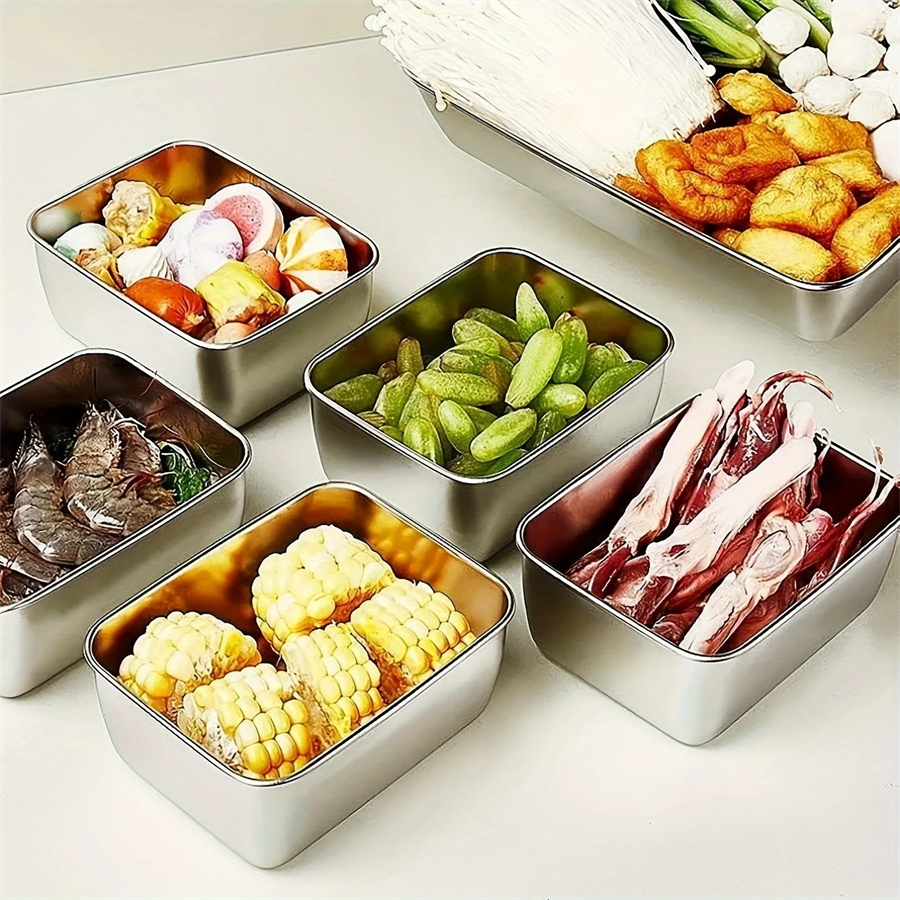 1/3/5 Stuks Rvs Voedsel Opberg - Food Storage Underground recensie en prijs