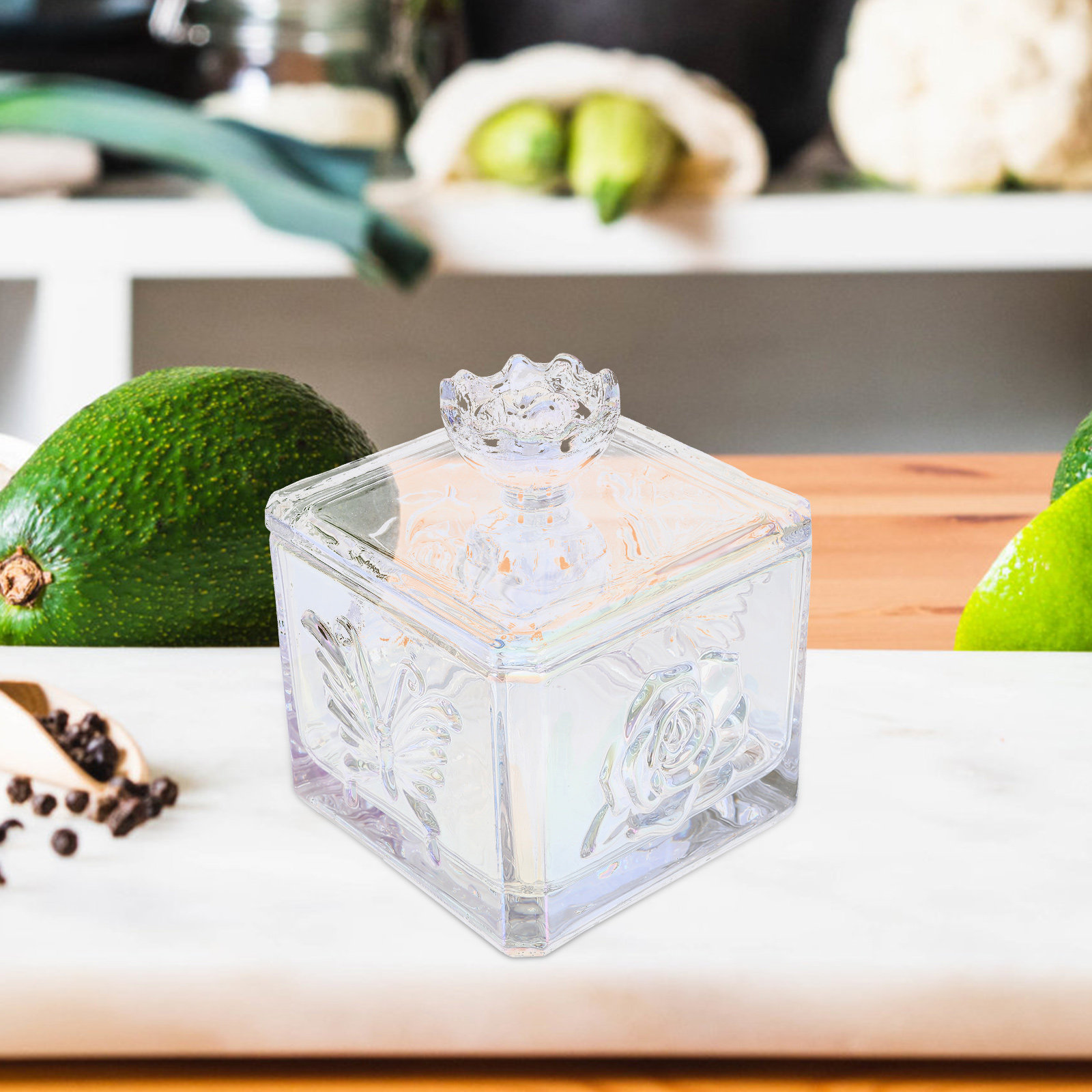 Glazen voedselbewaarpot met lu - Food Storage Glass Containers Large recensie en prijs