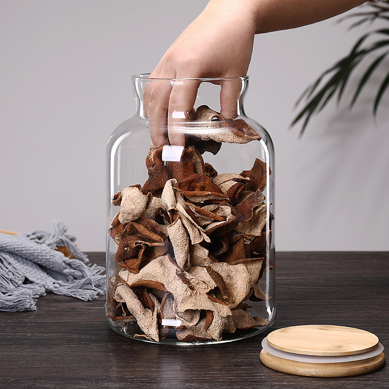 3800Ml Bamboe Deksel Glas Keuk - Food Storage Glass Containers Large recensie en prijs