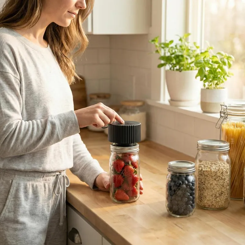Elektrische Mason Jar Vacuümse - Food Storage Vacuum recensie en prijs